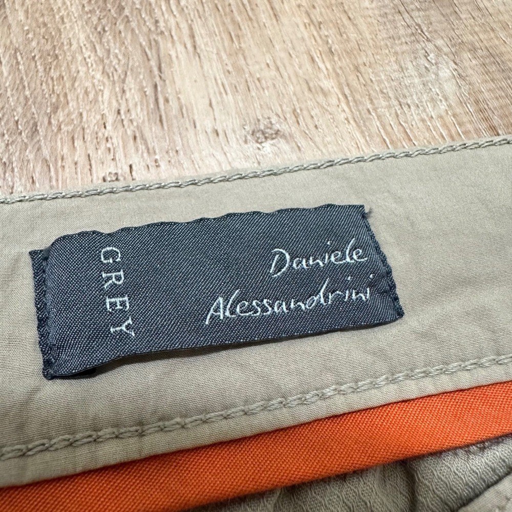 Daniele Alessandrini | NWT Men's Khaki Tan Chinos Trousers Pants, Size W36 x L33 - Picture 4 of 7